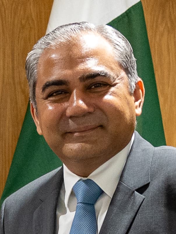 FILE – 12.08.2024 Home Secretary Yvette Cooper meets with her counterpart, Pakistani Minister of Interior Syed Mohsin Raza Naqvi in London. Photo by: Rav Soodi - Home Office, 12 August 2024