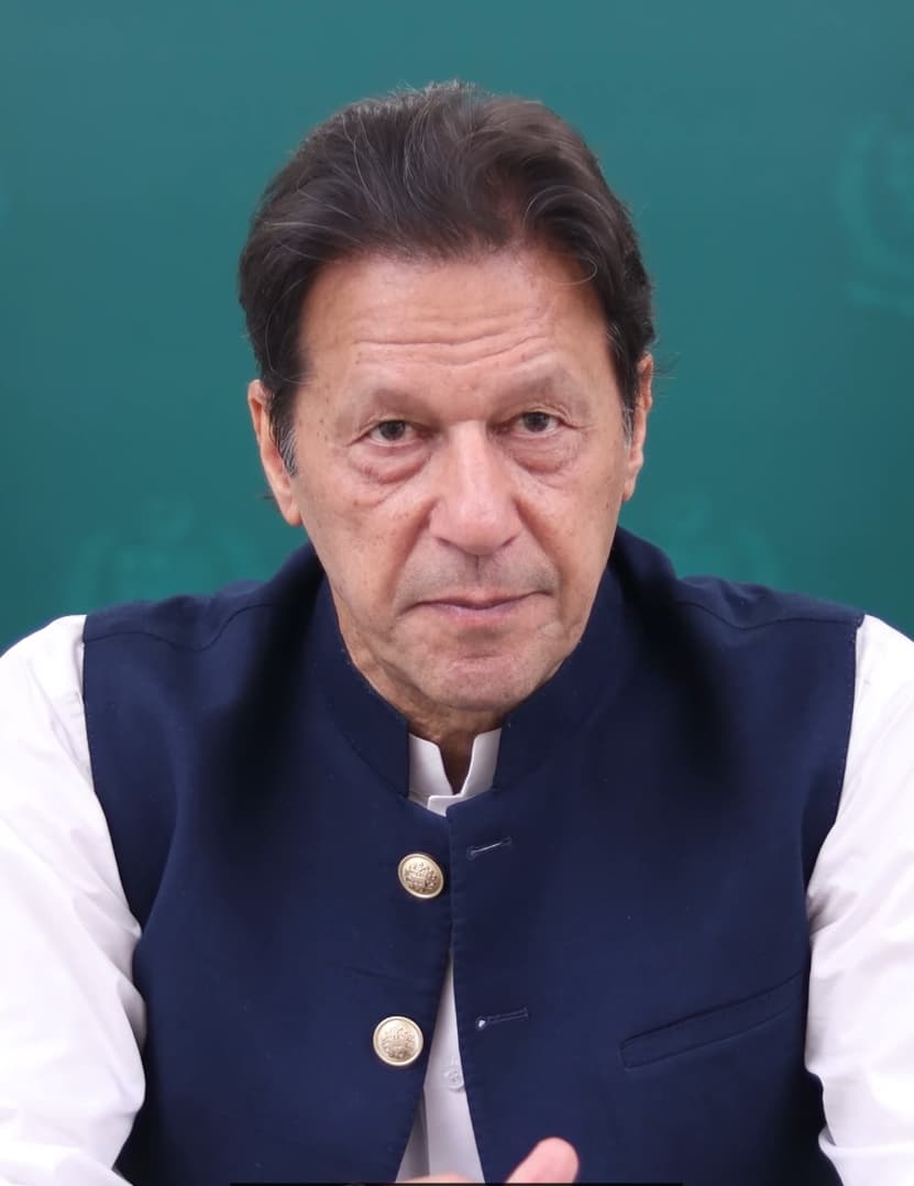 FILE – Prime Minister of Pakistan, Imran Khan addresses a forum on Sustainable Development, 3 September 2021
