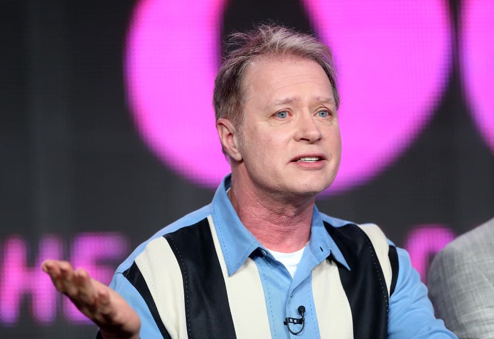 PASADENA, CA - JANUARY 04: Vincent Paterson,Asst choreographer, Michael Jackson's Thriller music video speaks onstage during "The 80's the decade that made us" panel discussion at the National Geographic Channels portion