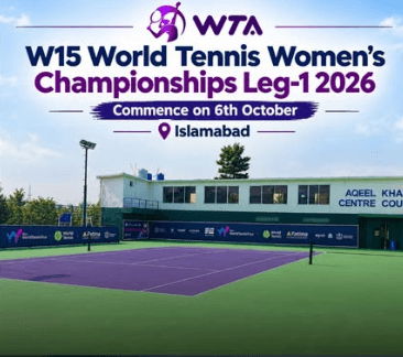 W15 Islamabad Women’s Tennis Championship to commence on Tuesday