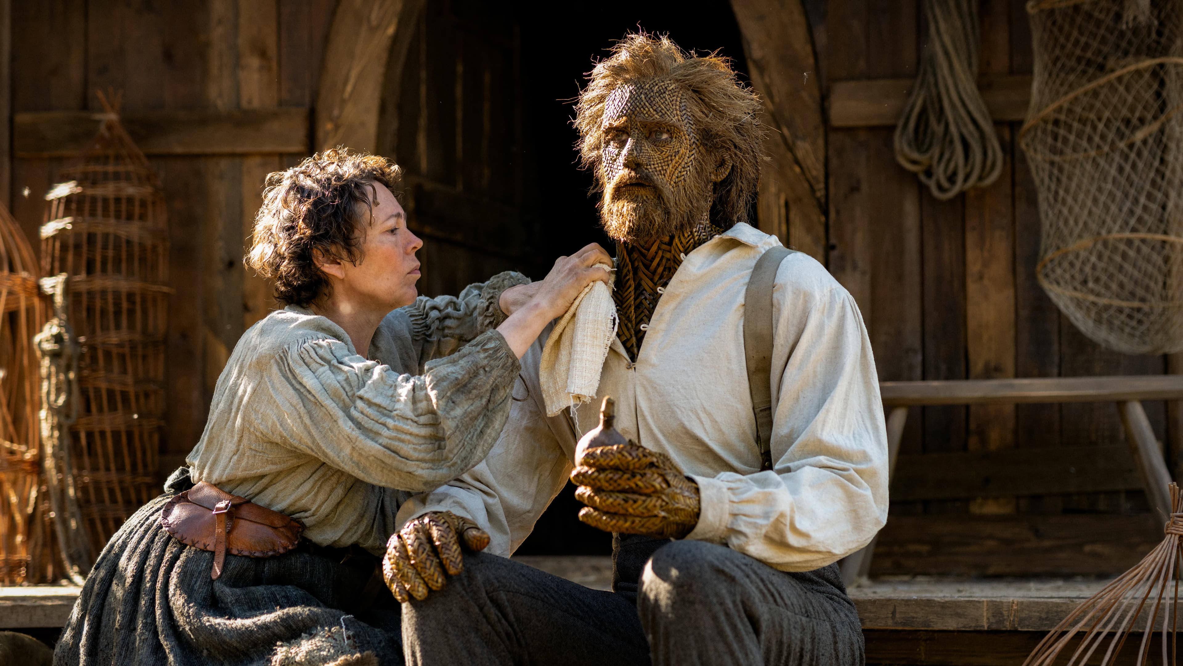 Alexander Skarsgård wears 3D-printed wicker costume in new film Wicker