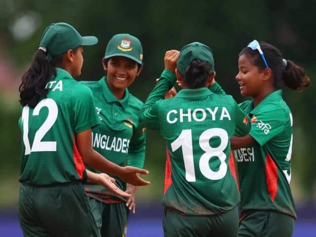 Bangladesh defeats Pakistan in U19 Women’s T20 Tri-nation series opener