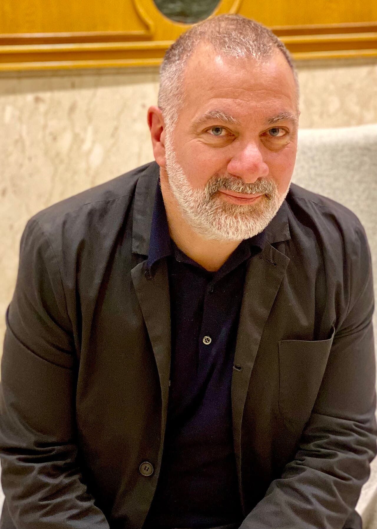 FILE – Jed Mercurio 2021. Royal Society of Medicine foyer.Taken at the first Sarah Hughes lectureship 3 December 2021, 3 December 2021
