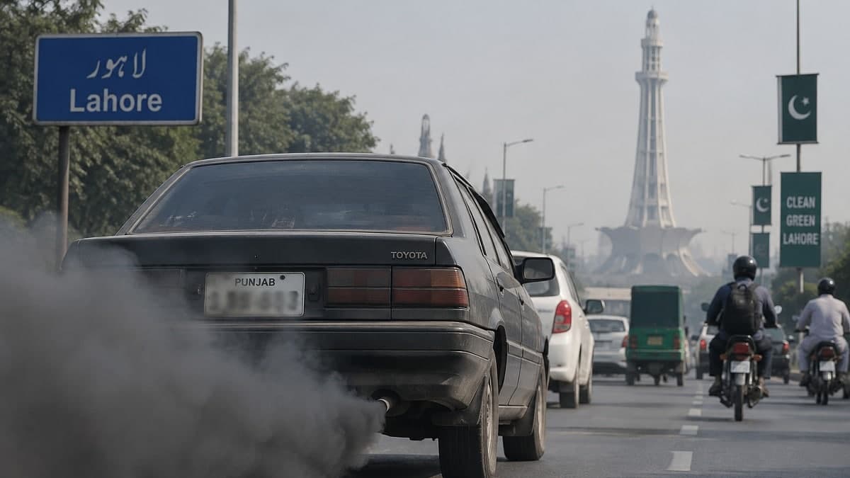 Police set joint checkpoints to restrict smoke-emitting vehicles from highways