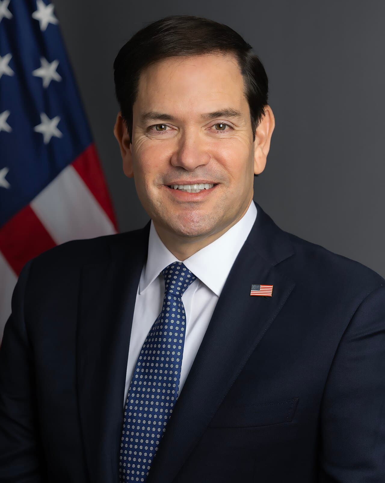 FILE – Official portrait of U.S. Secretary of State, Marco Rubio, 21 January 2025
