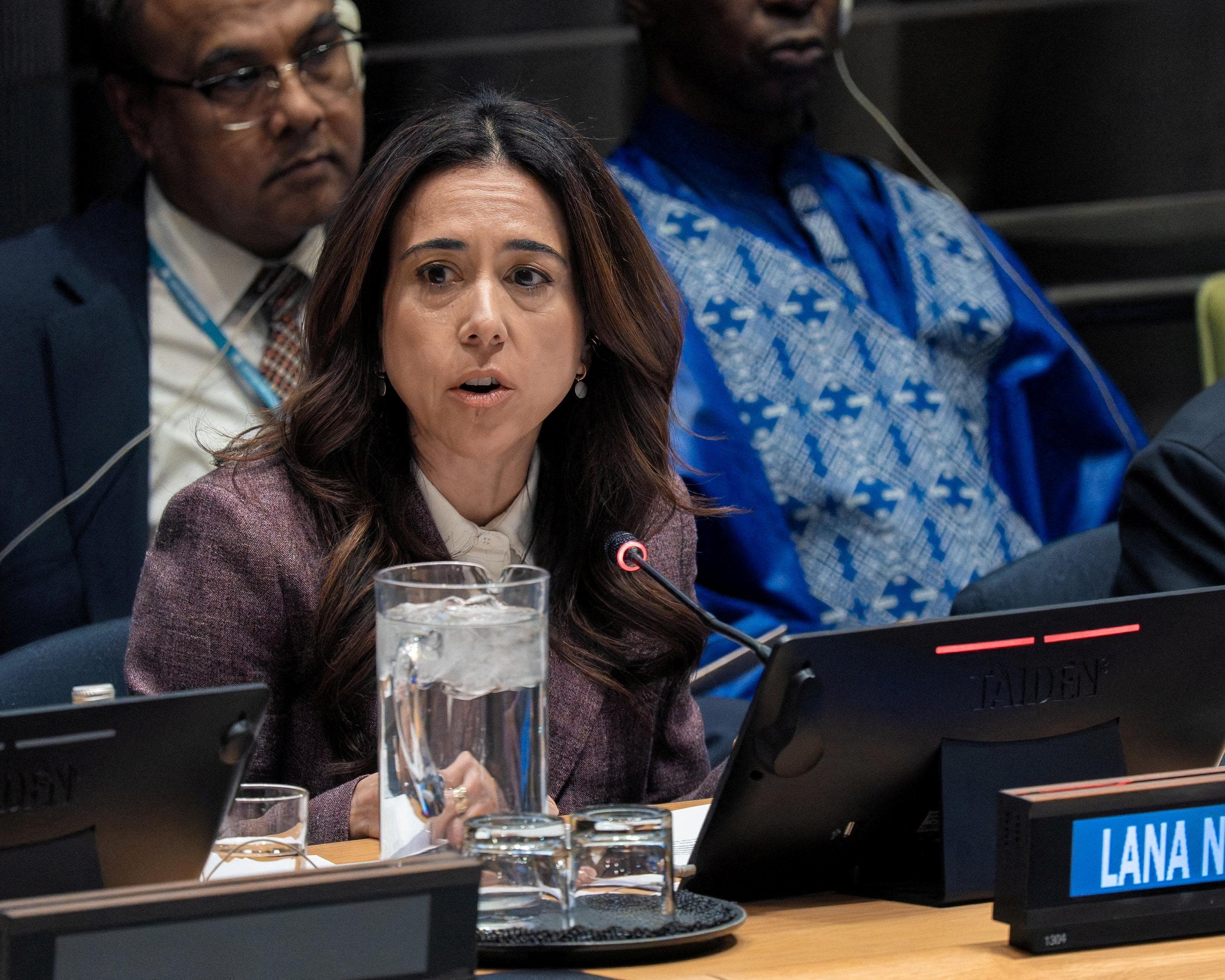 Nusseibeh said she had taken a leave of absence from her ministerial post in the UAE to be ‘mindful of the obligations of independence’ the UN role would entail.