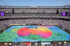 Ted Lasso Stars in FIFA World Cup Halftime Show with Justin Bieber Ted Lasso Stars in FIFA World Cup Halftime Show with Justin Bieber