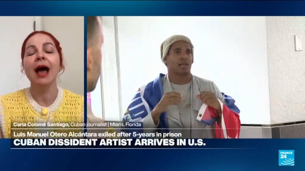 Cuban dissident artist Luis Manuel Otero Alcántara granted US entry Cuban dissident artist Luis Manuel Otero Alcántara granted US entry