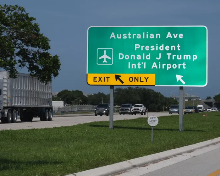 Trump’s Palm Beach Airport Renaming Fails to Take Off Trump’s Palm Beach Airport Renaming Fails to Take Off