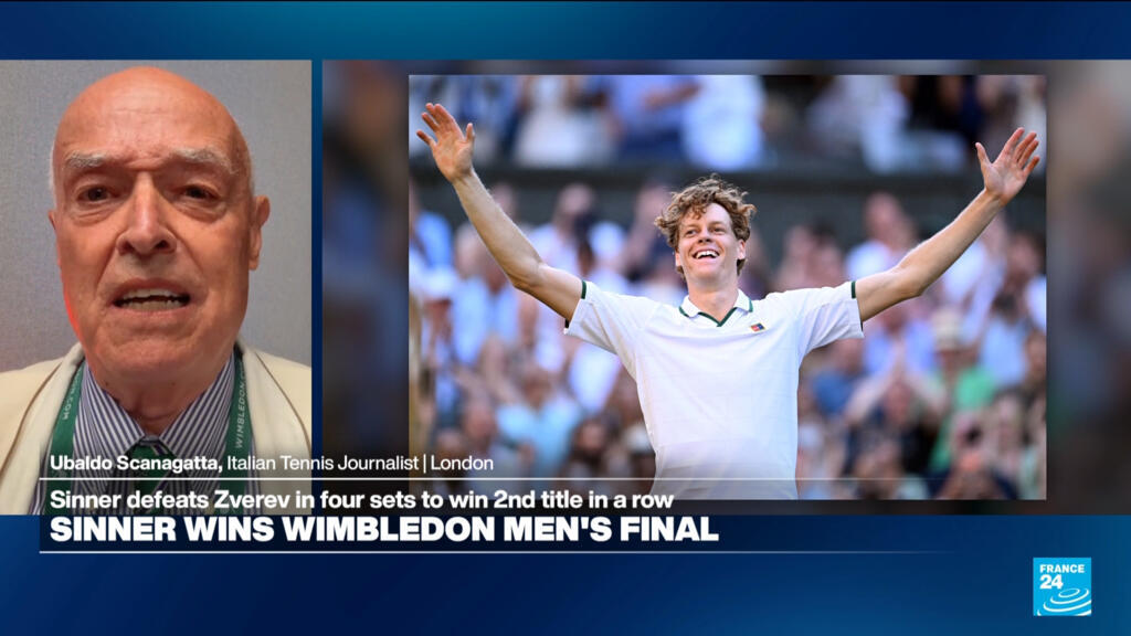 Sinner Defends Wimbledon Title in Thrilling Four-Set Final Sinner Defends Wimbledon Title in Thrilling Four-Set Final