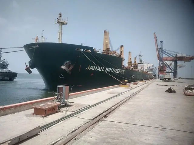 Gwadar Port Handles Major Steel Transhipment to UAE Gwadar Port Handles Major Steel Transhipment to UAE