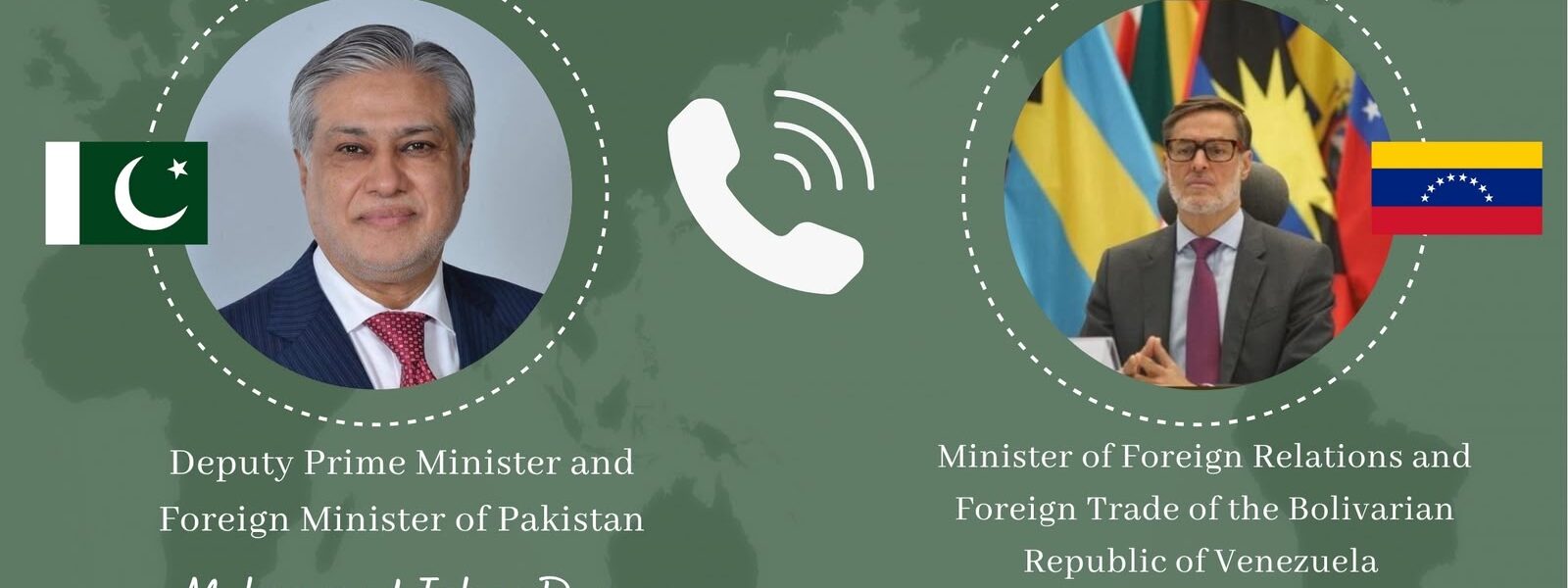 Pakistan, Venezuela Pledge to Enhance Diplomatic Relations Pakistan, Venezuela Pledge to Enhance Diplomatic Relations