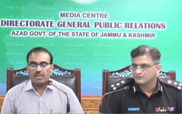 AJK Home Secretary Denounces JAAC Campaigns as Incitement AJK Home Secretary Denounces JAAC Campaigns as Incitement