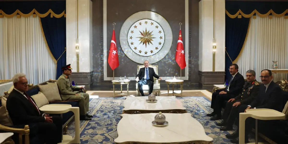 CDF Munir Meets Turkish Leadership to Strengthen Regional Security CDF Munir Meets Turkish Leadership to Strengthen Regional Security