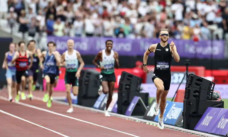 Kerr Smashes 27-Year-Old World Mile Record at London Diamond League Kerr Smashes 27-Year-Old World Mile Record at London Diamond League
