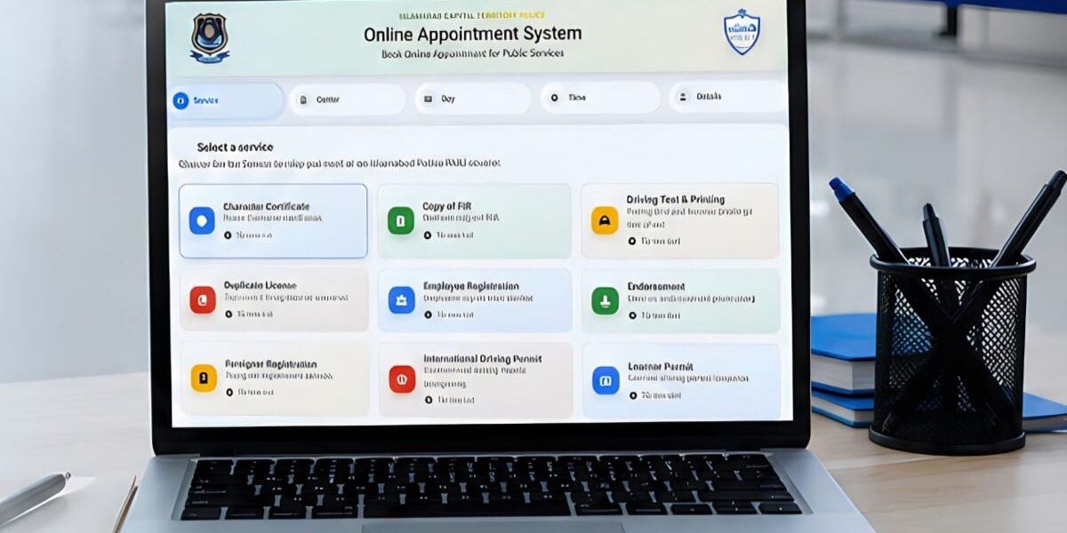 Islamabad Police Introduces Online Appointment System Islamabad Police Introduces Online Appointment System