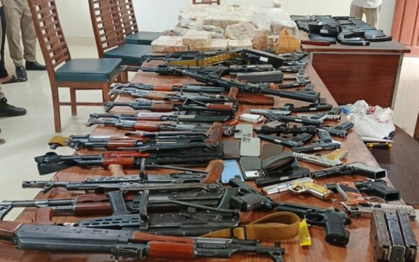 Motorway Police Seize 14 SMG Rifles and Over 18,000 Rounds of Ammunition Motorway Police Seize 14 SMG Rifles and Over 18,000 Rounds of Ammunition