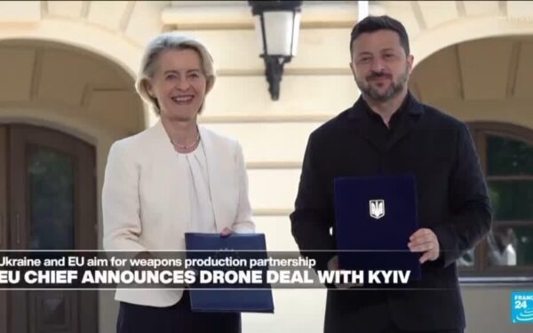 EU and Ukraine Agree on Drone Production Deal