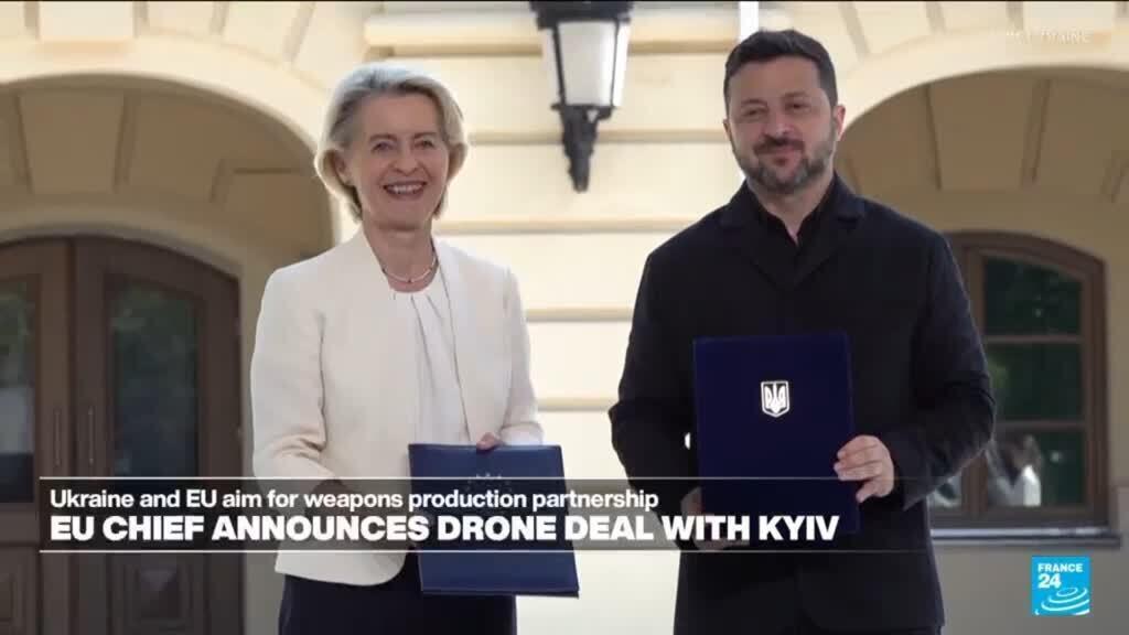EU and Ukraine Agree on Drone Production Deal EU and Ukraine Agree on Drone Production Deal