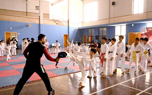 Karate Academy Students Showcase Skills in Sargodha Karate Academy Students Showcase Skills in Sargodha