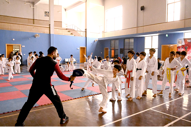 Karate Academy Students Showcase Skills in Sargodha Karate Academy Students Showcase Skills in Sargodha