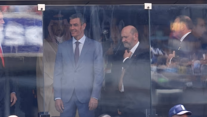 Trump and Sánchez meet at World Cup final Trump and Sánchez meet at World Cup final