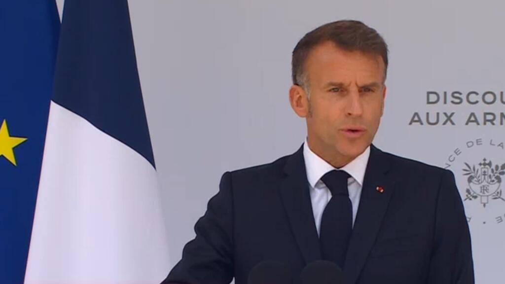 Emmanuel Macron delivers final speech to French armed forces Emmanuel Macron delivers final speech to French armed forces