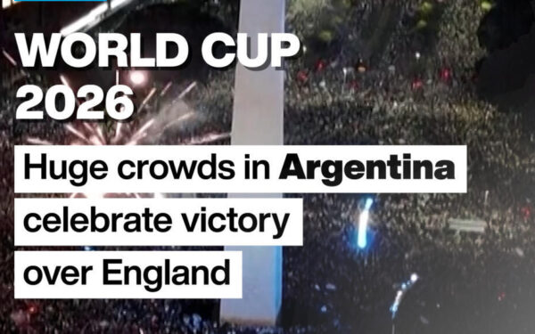 Argentina fans celebrate World Cup victory in Buenos Aires