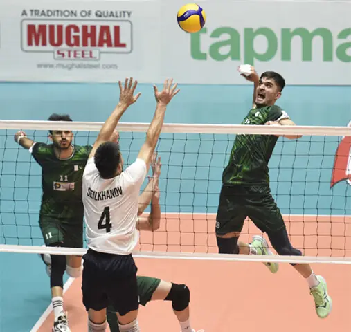 Pakistan secure top spot in CAVA Volleyball Championship