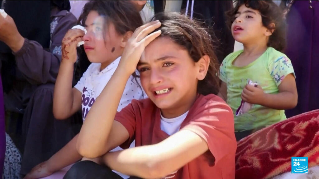 West Bank school students protest demolition West Bank school students protest demolition