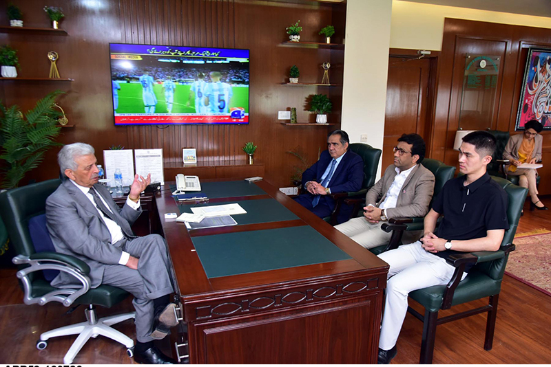 Federal Minister Discusses Livestock Cooperation with Chinese Delegation Federal Minister Discusses Livestock Cooperation with Chinese Delegation