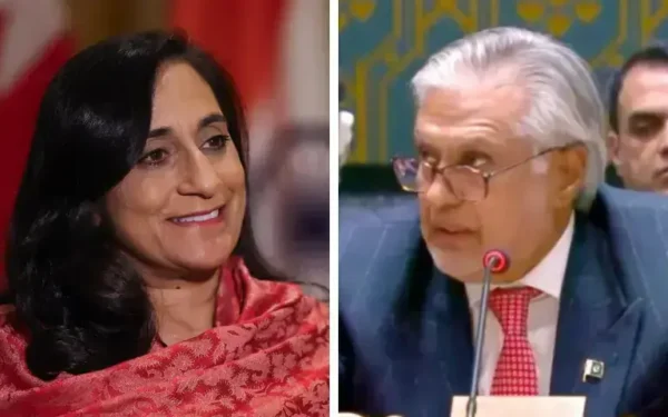 Canadian Foreign Minister Anita Anand to Visit Pakistan This Week Canadian Foreign Minister Anita Anand to Visit Pakistan This Week