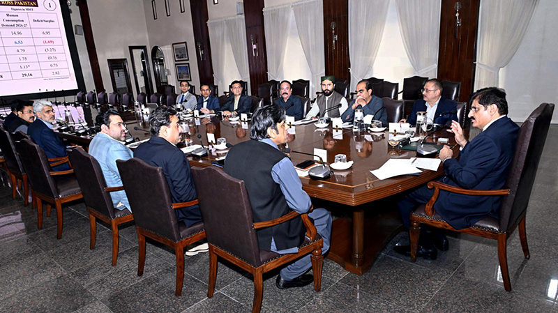 Sindh CM Syed Murad Ali Shah Meets to Ensure Food Security Sindh CM Syed Murad Ali Shah Meets to Ensure Food Security