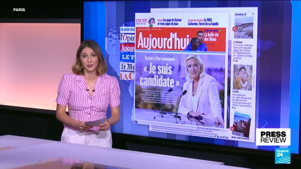 Marine Le Pen Convicted but Continues Presidential Bid Marine Le Pen Convicted but Continues Presidential Bid