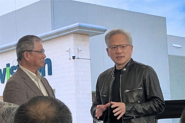 Nvidia CEO says Taiwan chipmakers expanding in US by choice