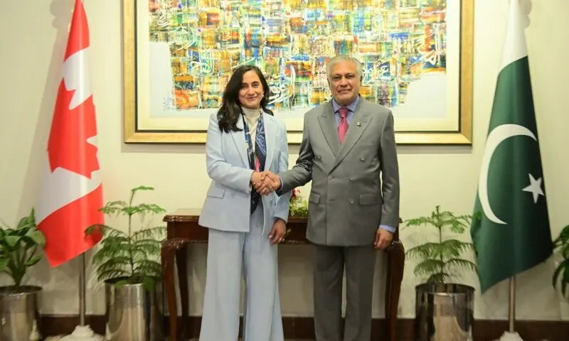 Pakistan Welcomes Canadian FM for Historic Visit Pakistan Welcomes Canadian FM for Historic Visit