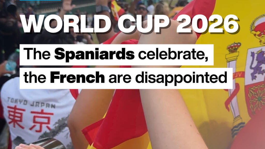 Spanish fans celebrate victory over France Spanish fans celebrate victory over France