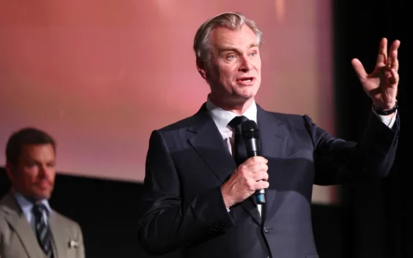 Nolan fans travel thousands of miles for Odysseus premiere Nolan fans travel thousands of miles for Odysseus premiere