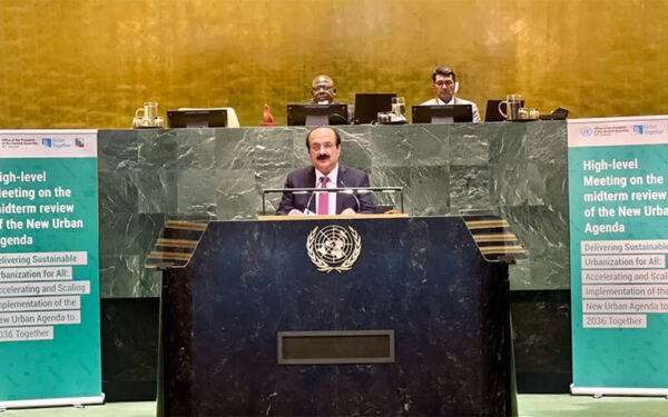 Pakistan commits to resilient, inclusive urban development at UN