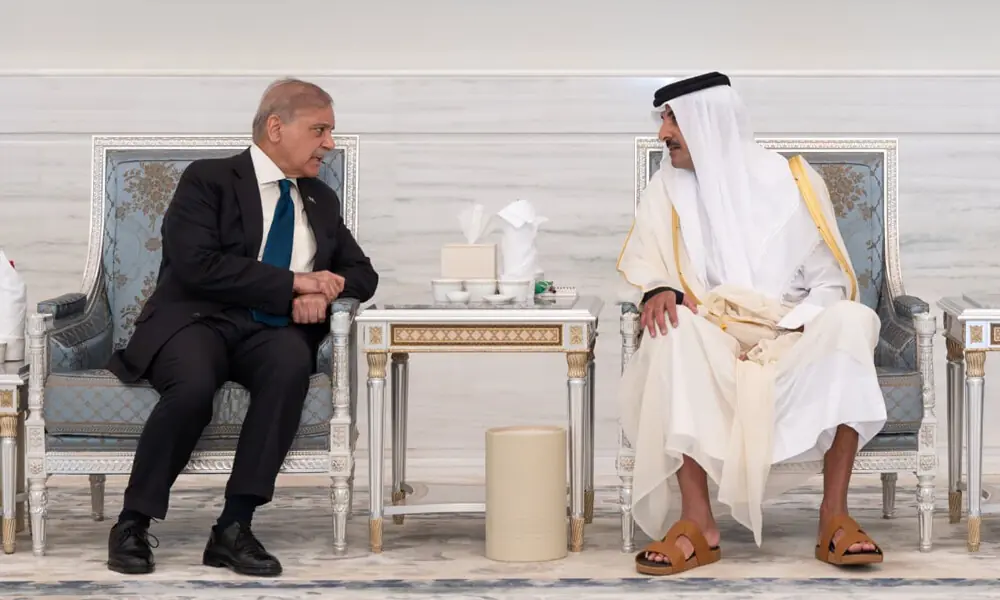 PM Shehbaz and Nawaz Visit Doha to Convey Condolences PM Shehbaz and Nawaz Visit Doha to Convey Condolences