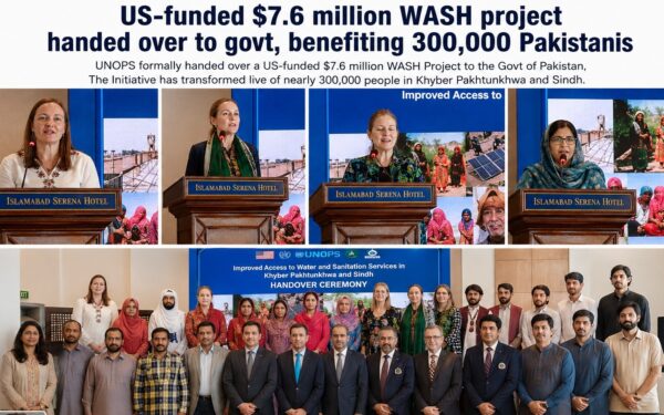 US-funded WASH project handed over to Pakistani government US-funded WASH project handed over to Pakistani government