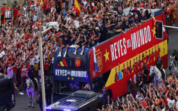 Spain Celebrates World Cup Triumph Spain Celebrates World Cup Triumph