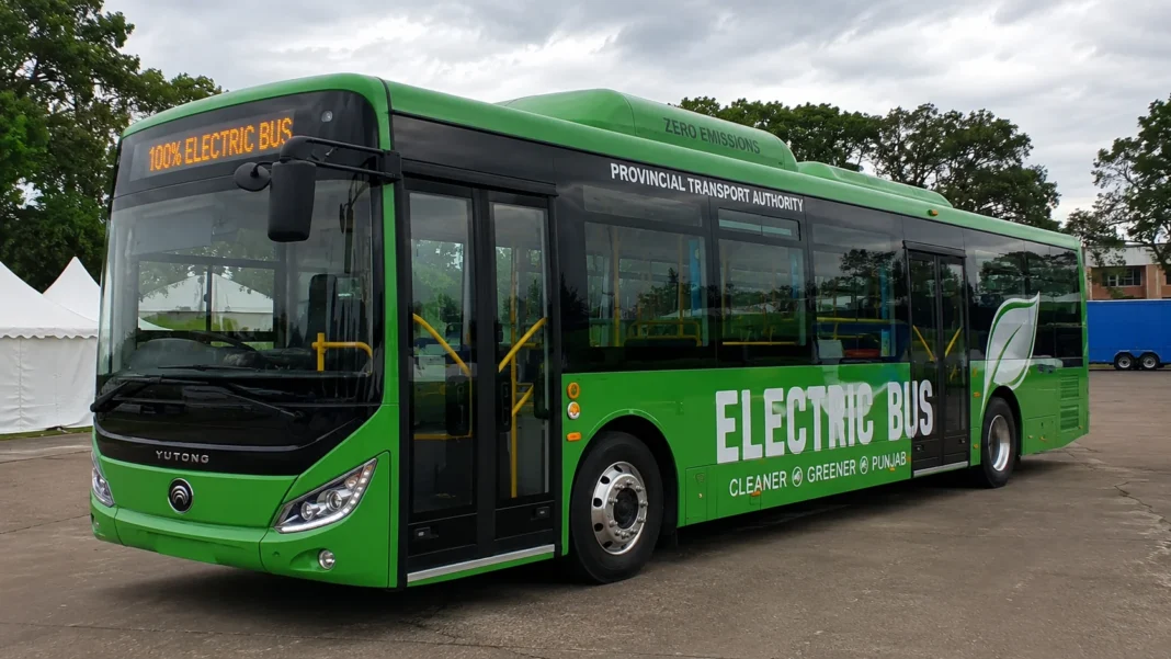 Sialkot to Launch Electric Bus Service This Month Sialkot to Launch Electric Bus Service This Month