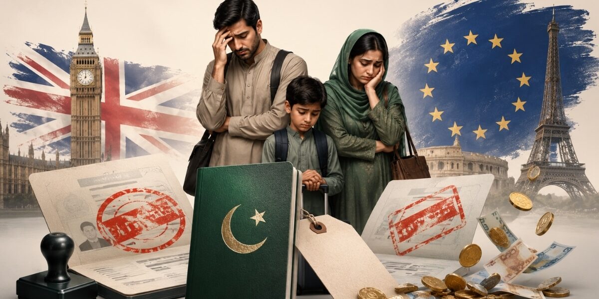 Pakistani Visa Applicants Face Harsh Rejection Rates and Heavy Financial Losses Pakistani Visa Applicants Face Harsh Rejection Rates and Heavy Financial Losses