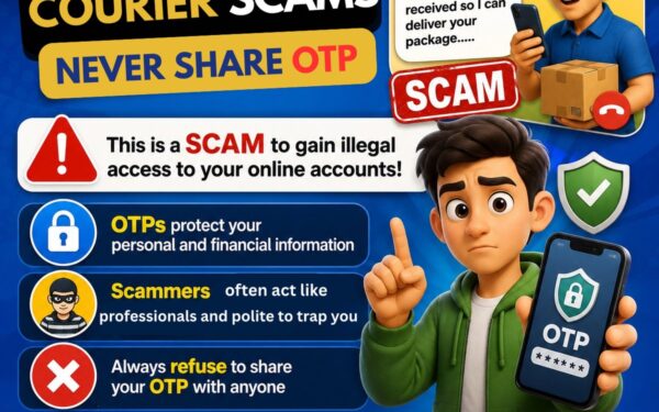 Alert: Beware of Fake Courier Messages Alert: Beware of Fake Courier Messages