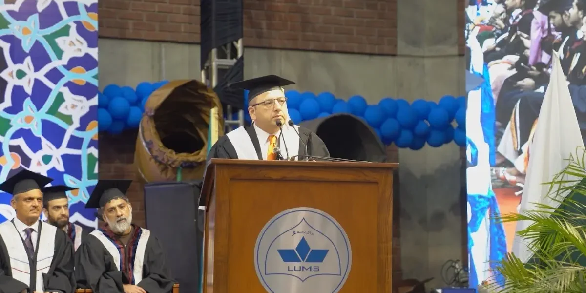 Amir Husain Delivers Keynote Address at LUMS Convocation Amir Husain Delivers Keynote Address at LUMS Convocation