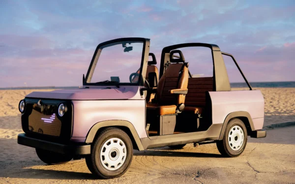 Miami startup introduces quirky electric vehicle with self-parking feature Miami startup introduces quirky electric vehicle with self-parking feature
