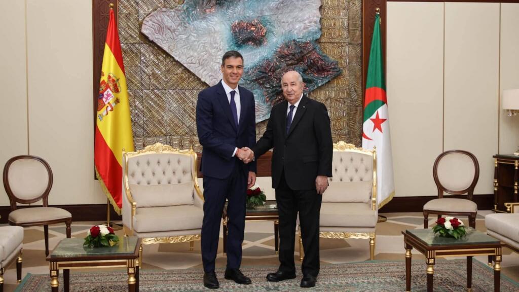 Spanish PM Sanchez Visits Algeria to Mend Ties Spanish PM Sanchez Visits Algeria to Mend Ties