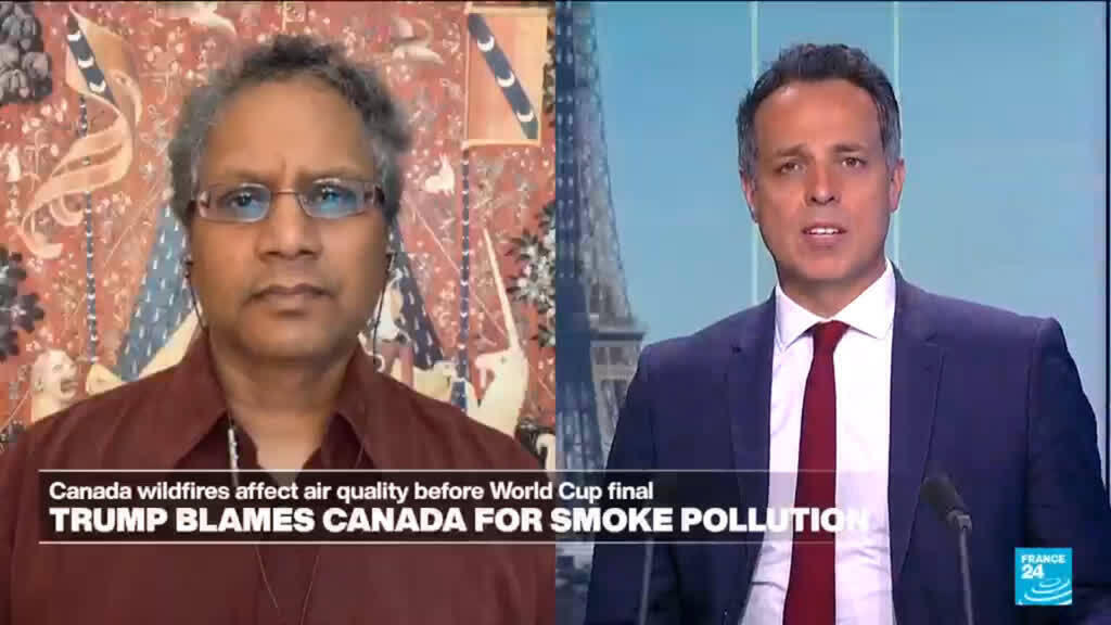 Wildfires in Canada Threaten Air Quality Ahead of World Cup Final Wildfires in Canada Threaten Air Quality Ahead of World Cup Final