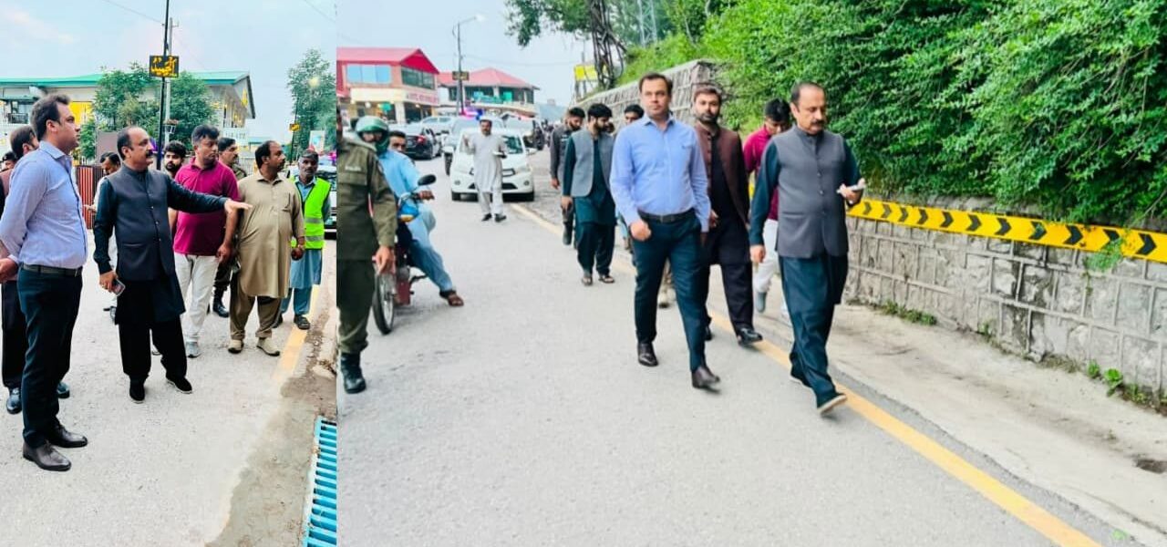 DC Murree Inspects Sanitation and Civic Services DC Murree Inspects Sanitation and Civic Services